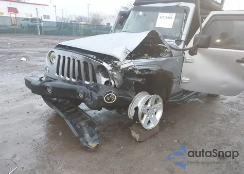 2014 Jeep Wrangler Unlimited Sport from USA, damaged, VIN 1C4BJWDG7EL104460